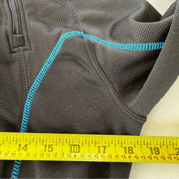 Freeze Out Thermal Protection Shirt Mens S Black Blue 1/4 Zip Jacket Motorcycle - Picture 9 of 11